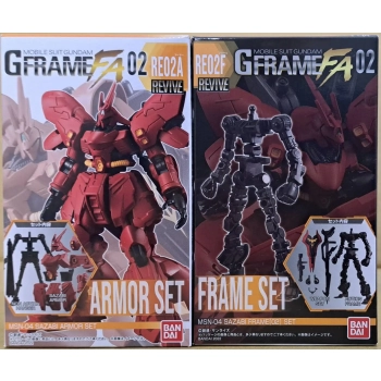 G FRAME FA02 RE02 Sazabi